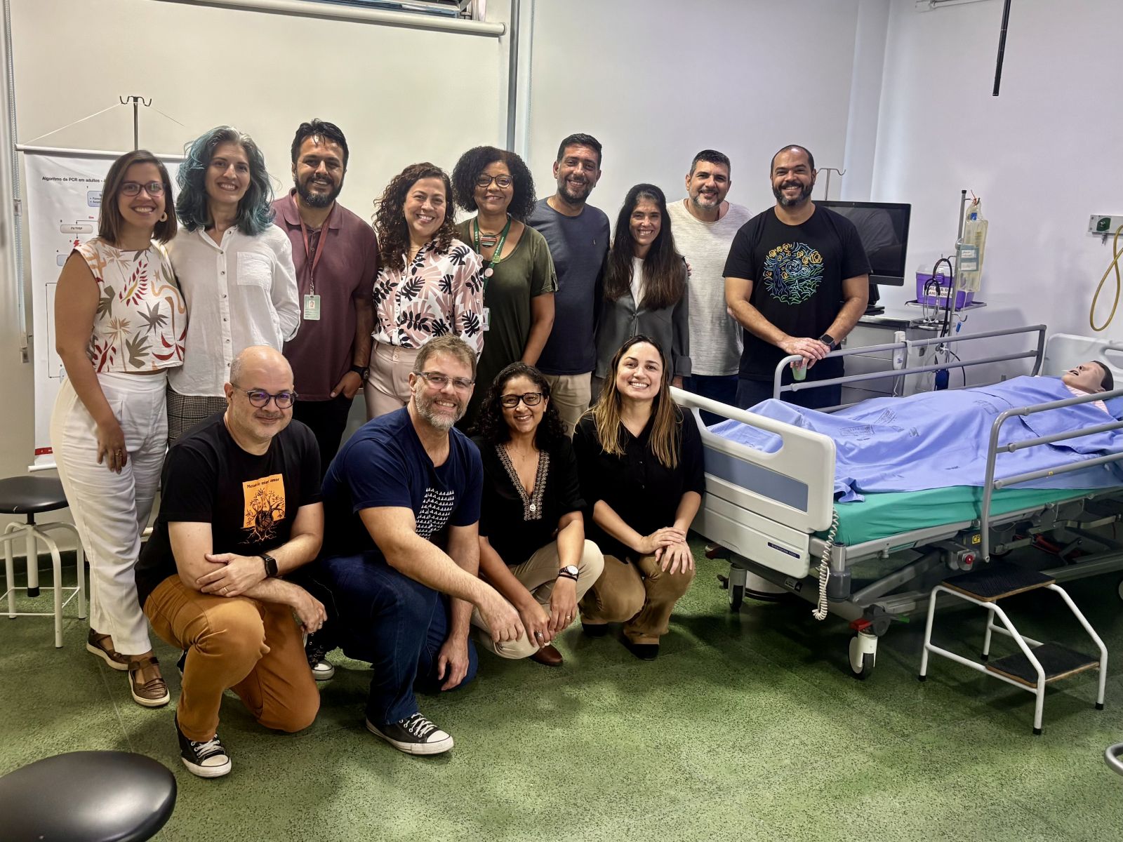 EPSJV visita Laboratório de Habilidades e Simulação Realística em Enfermagem da Uerj