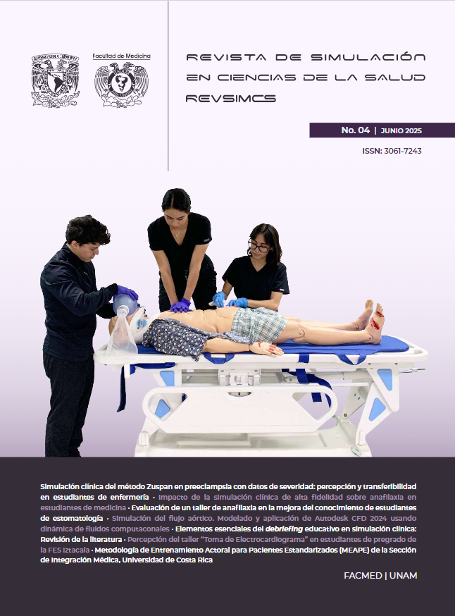 Revista de Simulación en Ciencias de la Salud - Facultad de Medicina/UNAM